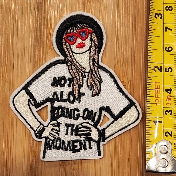TAYLOR SWIFT Patch Taylor Swift Iron-on Patch Taylor Swift Embroidered Patch - Picture 1 of 1
